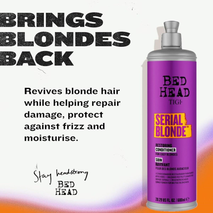 Восстанавливающий Кондиционер для Блонда TIGI Bed Head Serial Blonde Restoring Conditioner