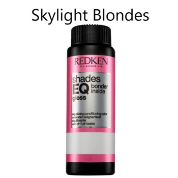 Краска для Волос с Бондером Тон-в-Тон без Аммиака с Эффектом Кондиционера (Прозрачные Блонды) Redken Shades EQ Gloss Bonder Inside All in One Bonder + Hair Toner (Skylight Blondes), 60 мл