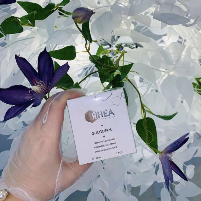 Эксфолиирующий Крем для Лица Rhea Cosmetics GlicoDerm Face Cream