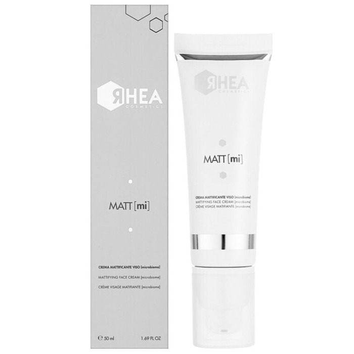 Микробиом-Крем с Матирующим и Противовоспалительным Действием Rhea Cosmetics Matt[mi] Mattifying Face Cream Microbiome