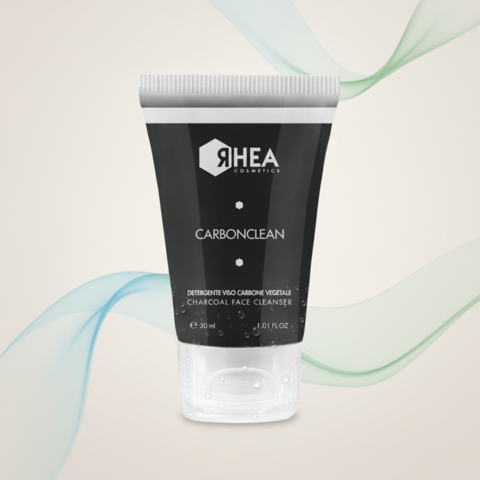 Угольная Очищающая Эмульсия для Лица Rhea Cosmetics CarbonClean Vegetable Charcoal Face Cleanser