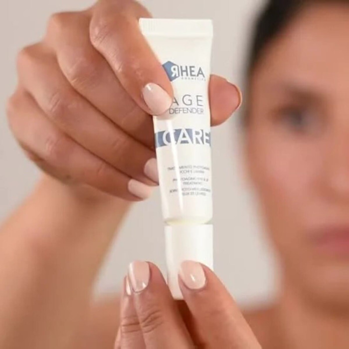Уход Против Фотостарения Кожи Вокруг Глаз и Губ Rhea Cosmetics AgeDefender Photoaging Eye & Lip Treatment