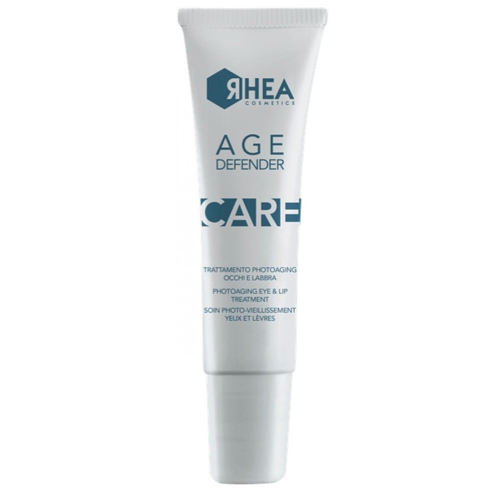 Уход Против Фотостарения Кожи Вокруг Глаз и Губ Rhea Cosmetics AgeDefender Photoaging Eye & Lip Treatment