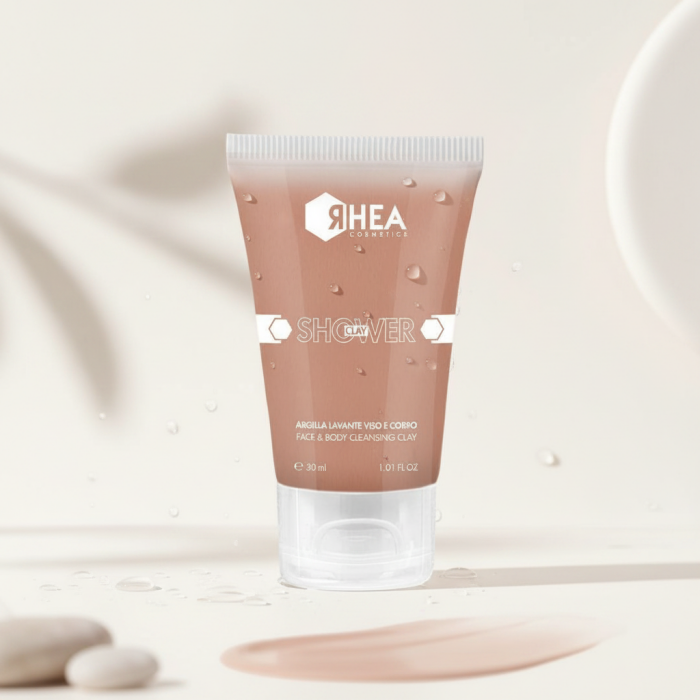 Очищающая Глина для Лица и Тела Rhea Cosmetics ShowerClay Face & Body Cleansing Clay