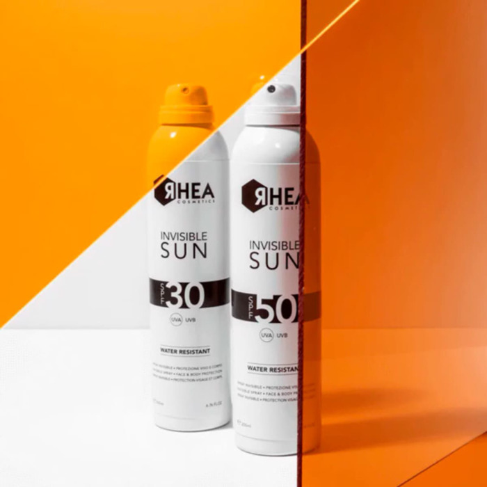 Невидимый Солнцезащитный Спрей для Лица и Тела Rhea Cosmetics Invisible Sun Face & Body Protection Spray SPF 30