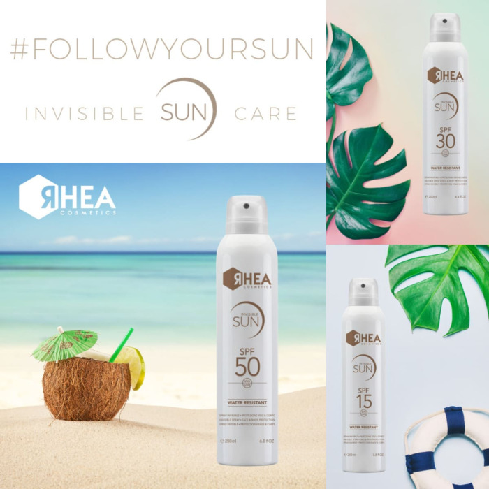 Невидимый Солнцезащитный Спрей для Лица и Тела Rhea Cosmetics Invisible Sun Face & Body Protection Spray SPF 30