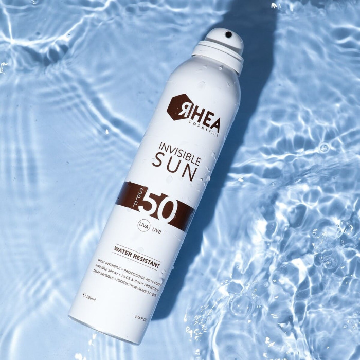 Невидимый Солнцезащитный Спрей для Лица и Тела Rhea Cosmetics Invisible Sun Face & Body Protection Spray SPF 50
