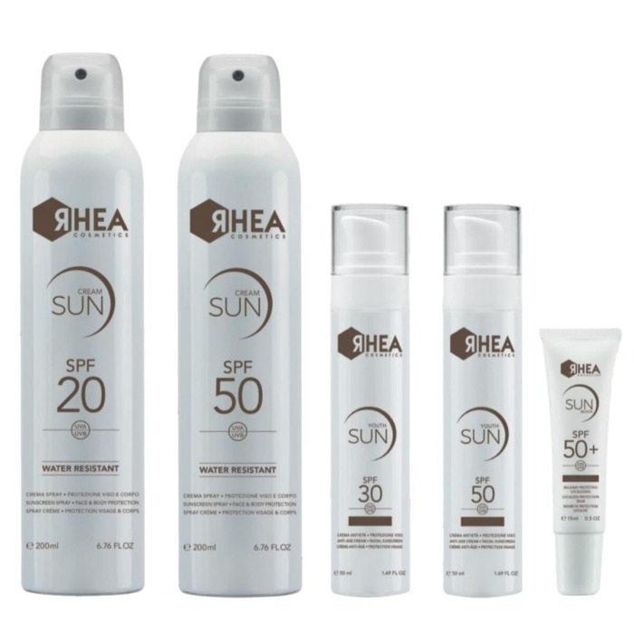 Кремовый Солнцезащитный Спрей для Лица и Тела Rhea Cosmetics CreamSun Sunscreen Spray Face & Body Protection SPF 20