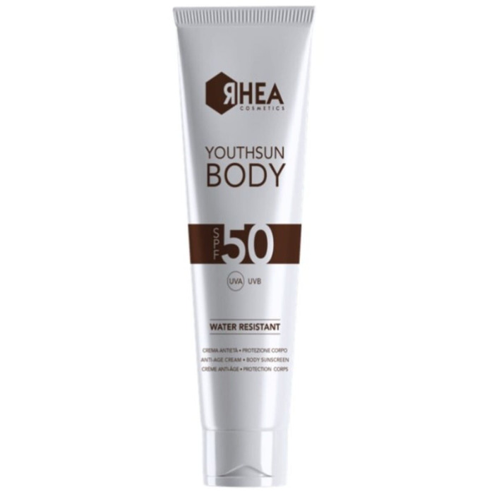 Солнцезащитный Антивозрастной Крем для Тела Rhea Cosmetics YouthSun Body Anti-Age Cream Body Sunscreen SPF 50