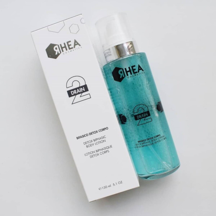Бифазный Детоксирующий Лосьон для Тела Rhea Cosmetics 2Drain Detox Biphasic Body Lotion