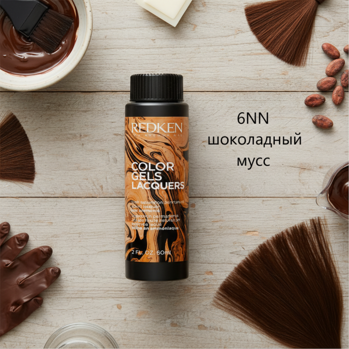 Перманентная Гель-Краска для Волос Redken Color Gels Lacquers, 60 мл