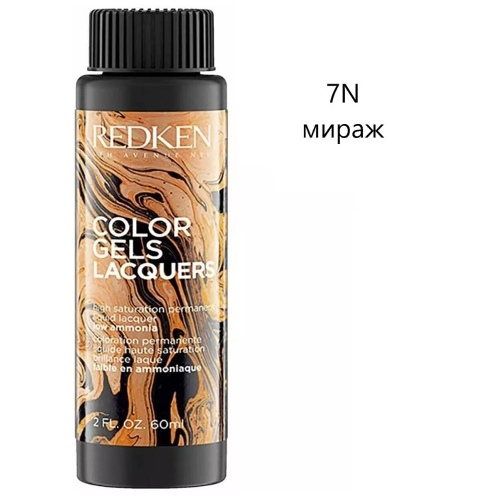 Перманентная Гель-Краска для Волос Redken Color Gels Lacquers, 60 мл