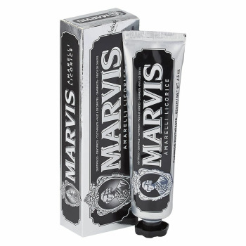 Зубная Паста с Ксилитолом Marvis «Лакрица-Мята» Amarelli Licorice + Xylitol