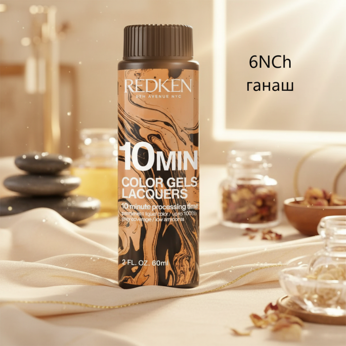 Перманентная Гель-Краска для Волос 10-минутного Действия Redken Color Gels Lacquers 10 min, 60 мл