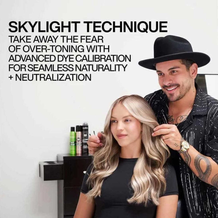 Краска для Волос с Бондером Тон-в-Тон без Аммиака с Эффектом Кондиционера (Прозрачные Блонды) Redken Shades EQ Gloss Bonder Inside All in One Bonder + Hair Toner (Skylight Blondes), 60 мл