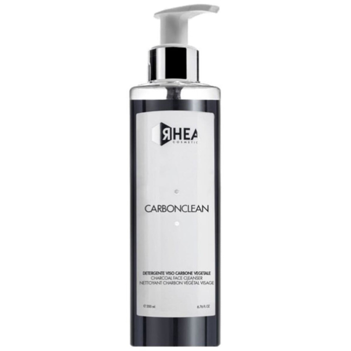 Угольная Очищающая Эмульсия для Лица Rhea Cosmetics CarbonClean Vegetable Charcoal Face Cleanser