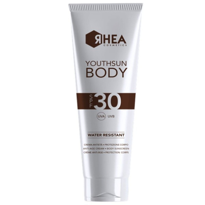 Солнцезащитный Антивозрастной Крем для Тела Rhea Cosmetics YouthSun Body Anti-Age Cream Body Sunscreen SPF 30