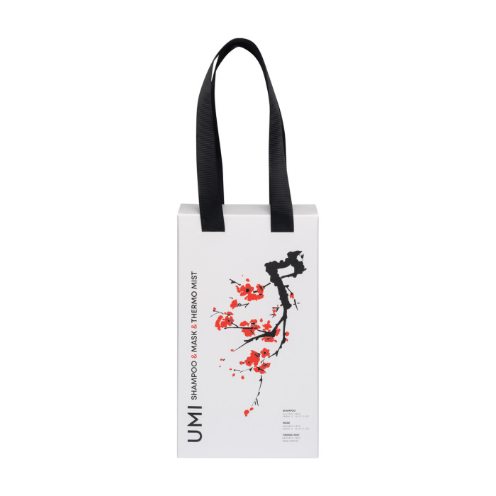 Набор для Волос UMI Haircare Gift Set 3 Shampoo & Mask & Thermo Mist