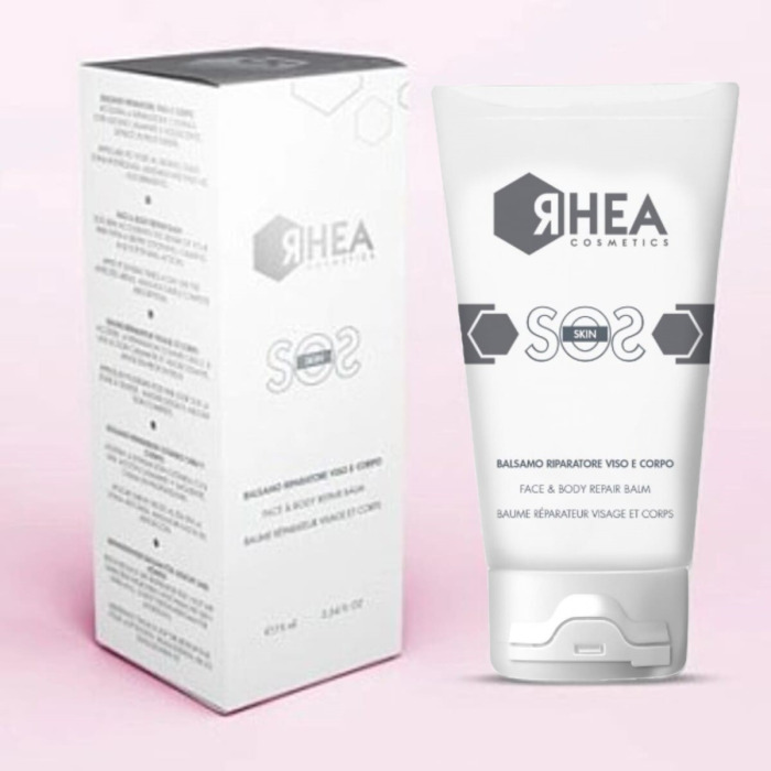 Восстанавливающий Бальзам для Кожи Лица и Тела Rhea Cosmetics SOS Skin Face & Body Repair Balm