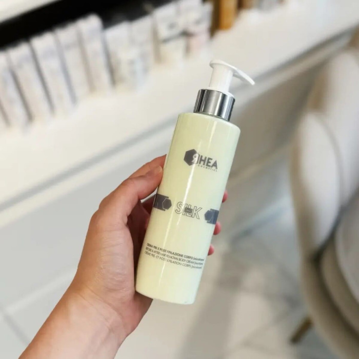 Микробиом-Крем для Замедления Роста Волос После Депиляции Rhea Cosmetics Silk[mi] Before & After Hair Removal Body Cream [Microbiome]