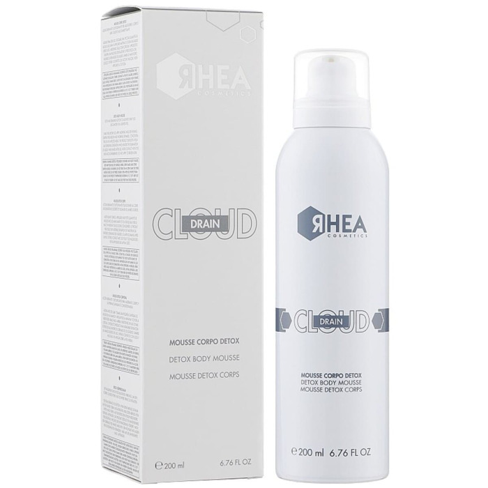 Дренажный Мусс для Тела Rhea Cosmetics Cloud Drain Detox Body Mousse