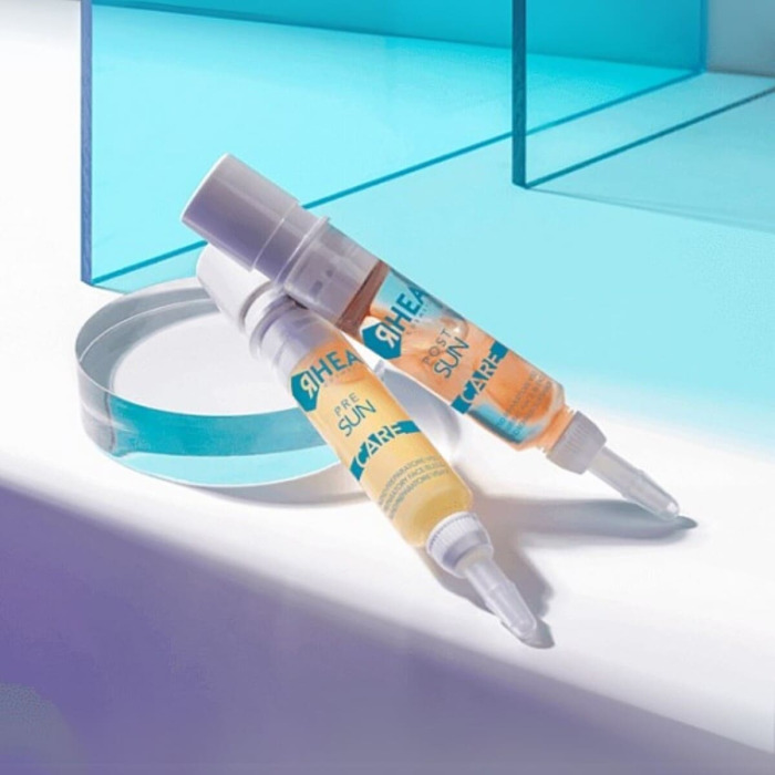 Омолаживающий Уход для Лица и Шеи до и После Загара Rhea Cosmetics Revitalsummer