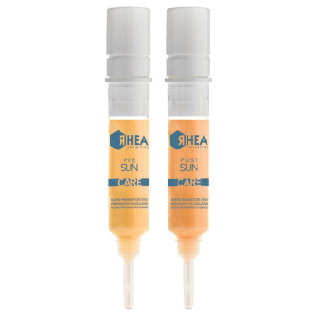 Омолаживающий Уход для Лица и Шеи до и После Загара Rhea Cosmetics Revitalsummer