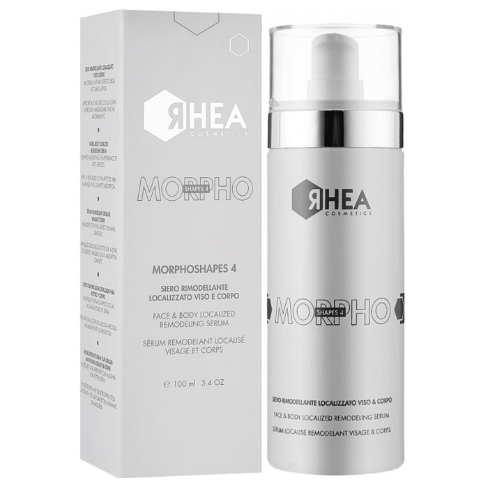 Сыворотка для Борьбы с Жировыми Отложениями Rhea Cosmetics MorphoShapes 4 Face & Body Localized Remodelling Serum
