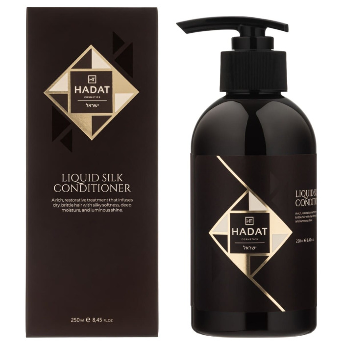 Кондиционер для Восстановления Гладкости и Блеска Волос «Жидкий Шелк» HADAT Cosmetics Liquid Silk Conditioner