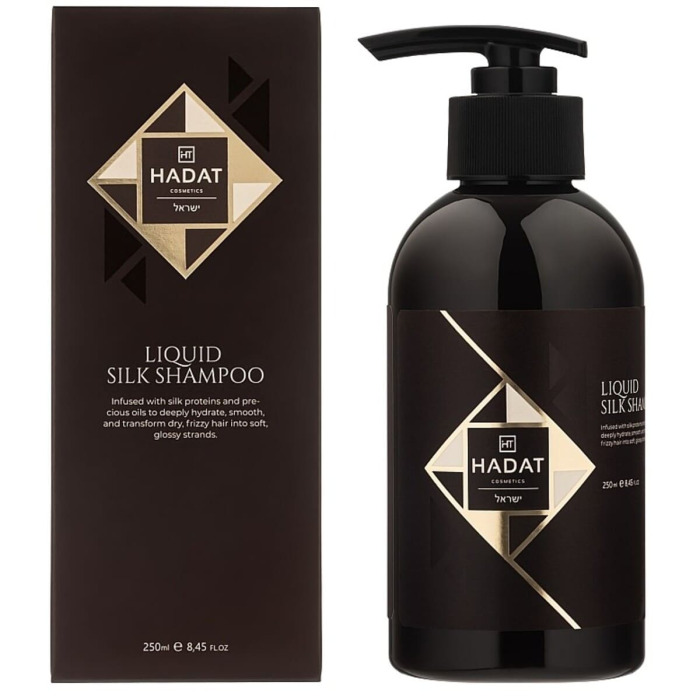 Шампунь для Восстановления Гладкости и Блеска Волос «Жидкий Шелк» HADAT Cosmetics Liquid Silk Shampoo