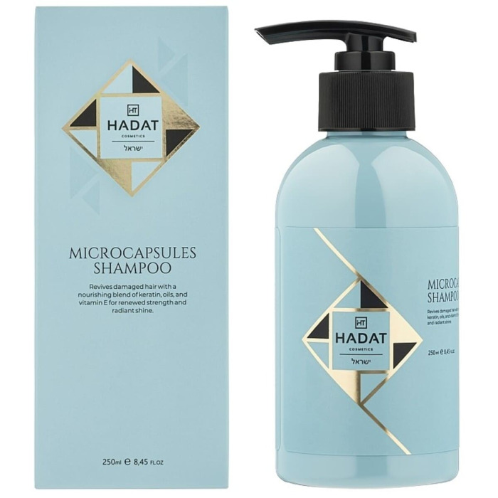 Смягчающий Шампунь для Волос с Микрокапсулами HADAT Cosmetics Microcapsules Shampoo