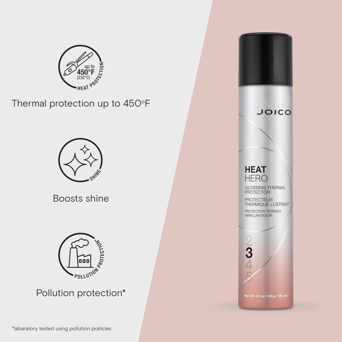 Глянцевый Термозащитный Спрей Для Волос Joico Heat Hero Glossing Thermal Protector