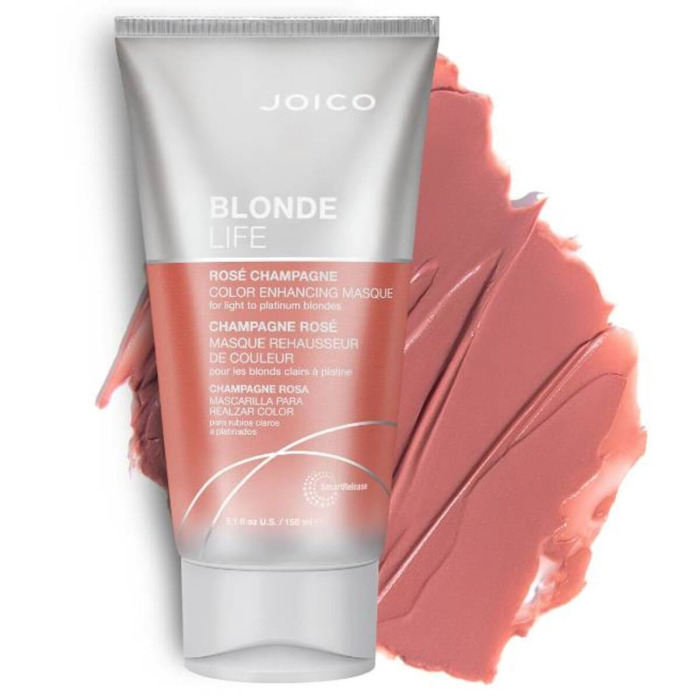 Маска для Улучшения Цвета Волос «Розовое Шампанское» Joico Blonde Life Color Enhancing Masque Rose Champagne