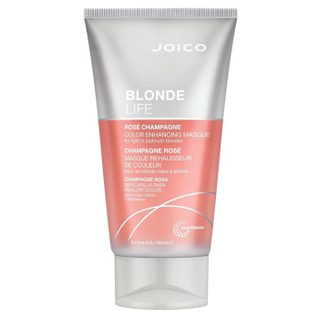 Маска для Покращення Кольору Волосся «Рожеве Шампанське» Joico Blonde Life Color Enhancing Masque Rose Champagne