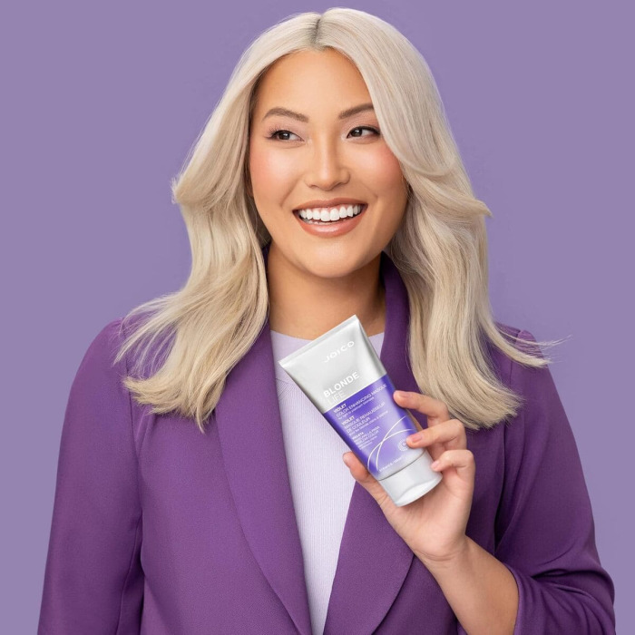 Маска для Улучшения Цвета Волос «Фиолетовая» Joico Blonde Life Color Enhancing Masque Violet