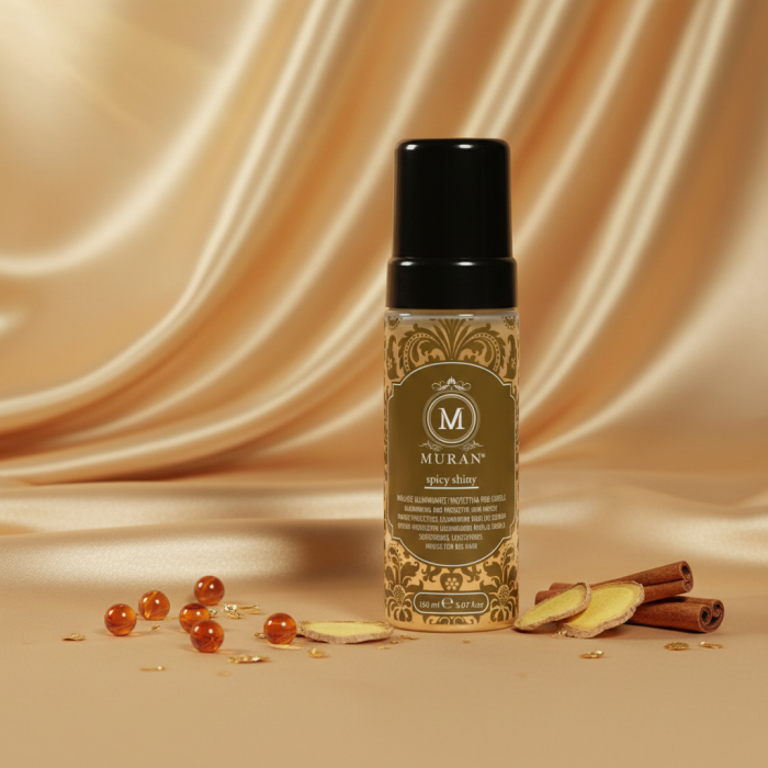 Защитный Мусс для Сияния Волос MURAN Spicy Shiny Illuminating and Protective Hair Mousse