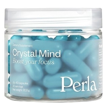 Добавка для Фокусу, Кристального Мислення, Когнітивної Витривалості, Пам'яті та Адаптації до Стресу Perla Helsa Crystal Mind
