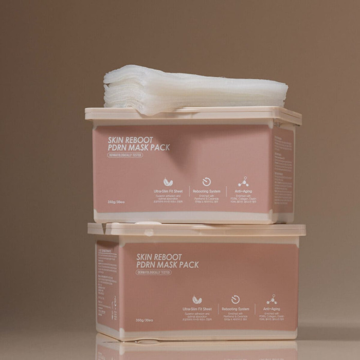 Профессиональные Интенсивные Регенерирующие Маски для Лица Genosys Skin Reboot PDRN Mask Pack