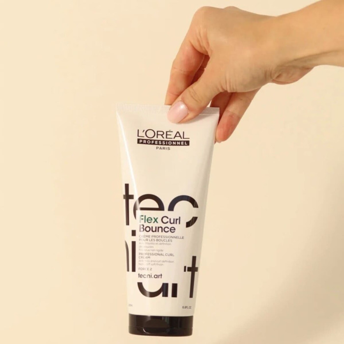 Крем-Гель для Создания Стойких Выраженных Кудрей с Антистатическим Эффектом L'oreal Professionnel Tecni.Art Flex Curl Bounce Cream