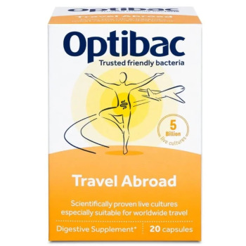 Специальные Пробиотики для Комфортных Путешествий Optibac Travel Abroad