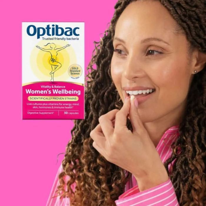 Пробиотик + Витамины для Женщин в Ритме Современной Жизни Optibac Women’s Wellbeing