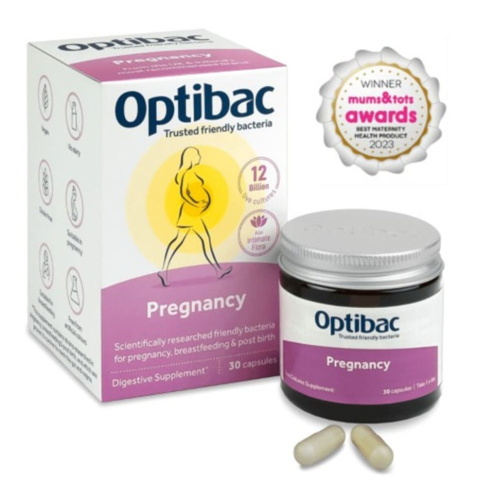 Пробиотик + Пребиотик для Беременных Optibac Pregnancy