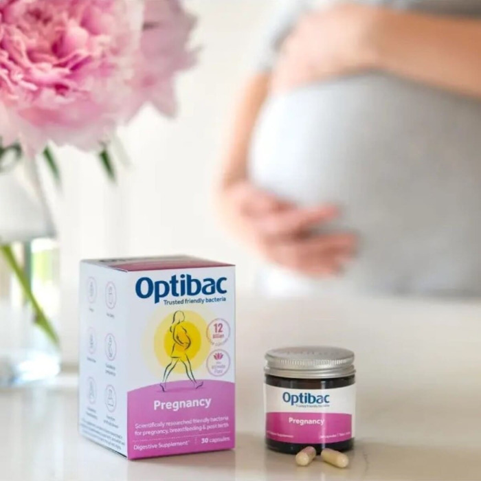 Пробиотик + Пребиотик для Беременных Optibac Pregnancy
