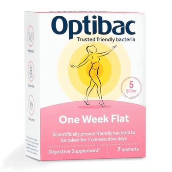 Пробиотик + Пребиотик при Вздутии Optibac One Week Flat