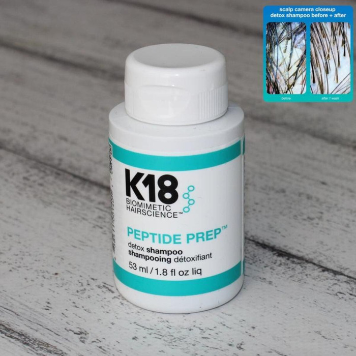 Детокс-Шампунь с Пептидом K18Peptide K18 Biomimetic Hairscience Peptide Prep Detox Shampoo