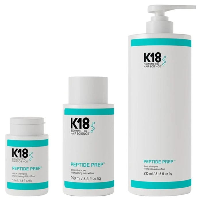 Детокс-Шампунь с Пептидом K18Peptide K18 Biomimetic Hairscience Peptide Prep Detox Shampoo