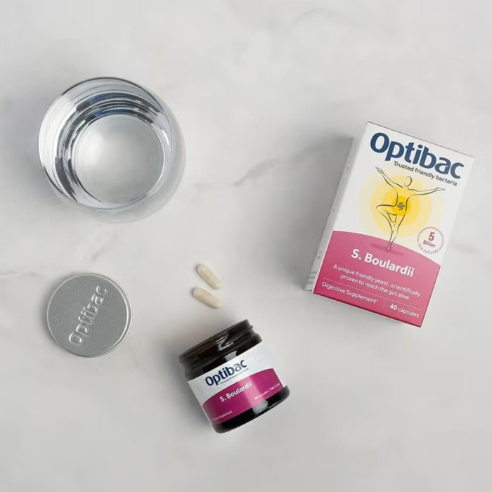 Пробиотик Буларди Сахаромицеты для Поддержания Микрофлоры Кишечника Optibac S. Boulardii