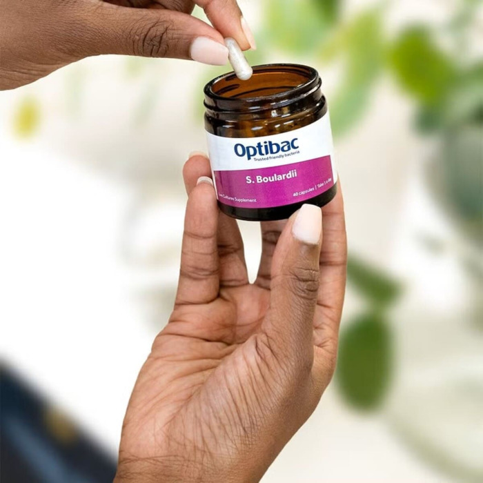 Пробиотик Буларди Сахаромицеты для Поддержания Микрофлоры Кишечника Optibac S. Boulardii
