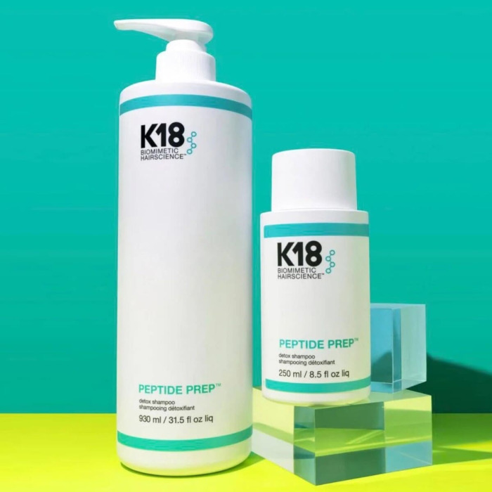 Детокс-Шампунь с Пептидом K18Peptide K18 Biomimetic Hairscience Peptide Prep Detox Shampoo