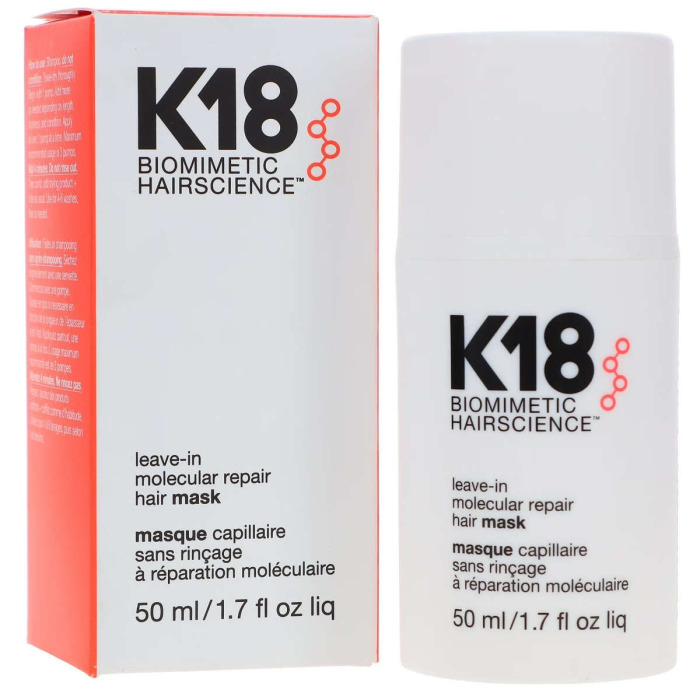 Несмываемая Маска для Молекулярного Восстановления Волос K18 Biomimetic Hairscience Leave-in Molecular Repair Hair Mask